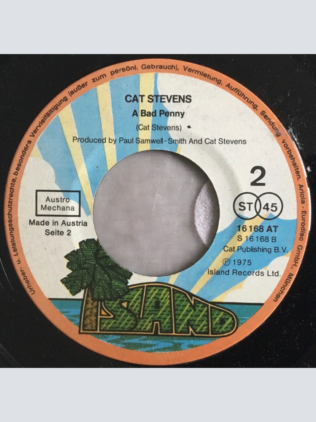 Vinyl / Cat Stevens - Two Fine People