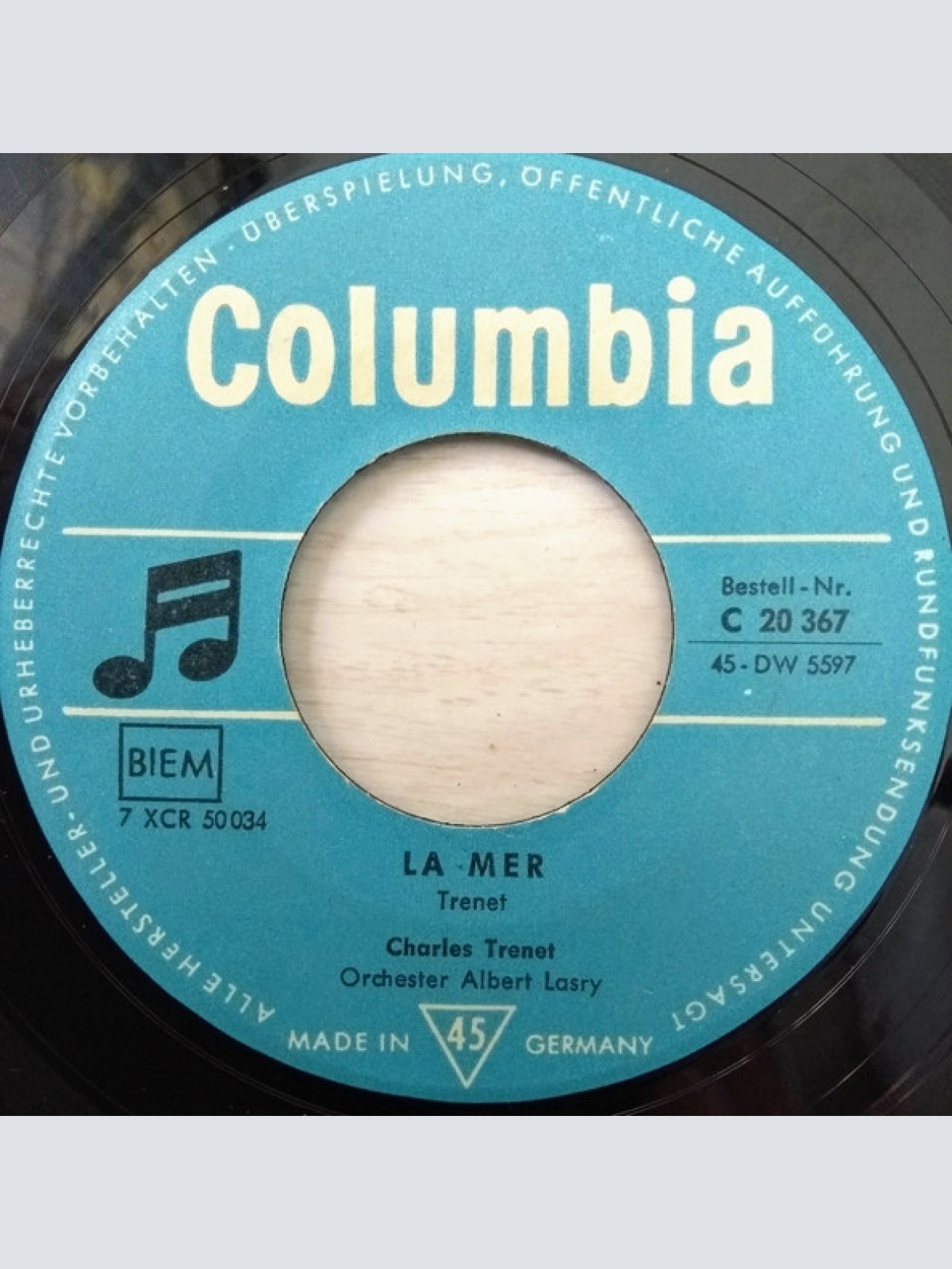 Vinyl / Charles Trenet - La Mer / Boum !