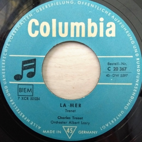 Vinyl / Charles Trenet - La Mer / Boum !