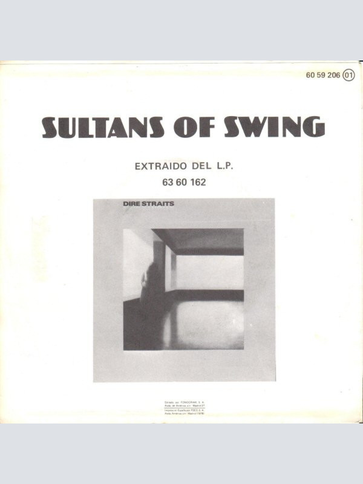 Vinyl / Dire Straits - Sultans Of Swing