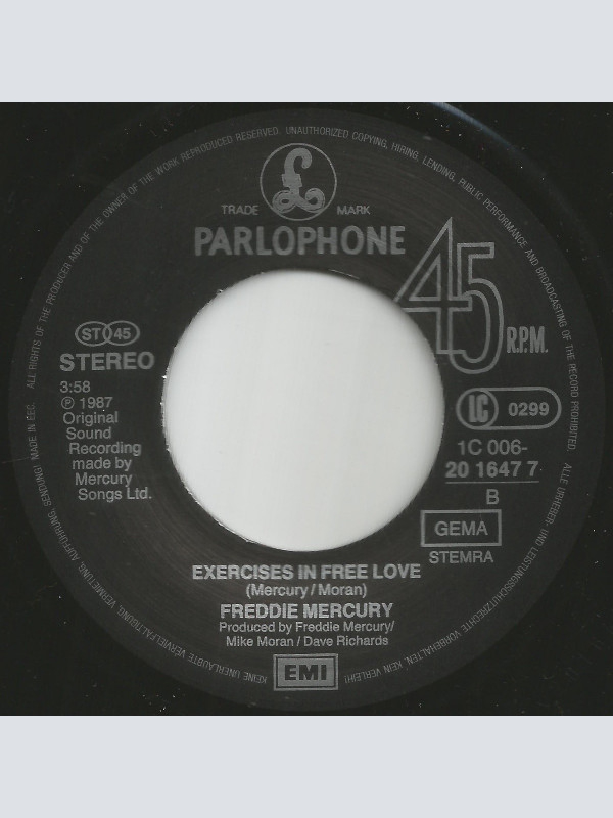 Vinyl / Freddie Mercury - The Great Pretender