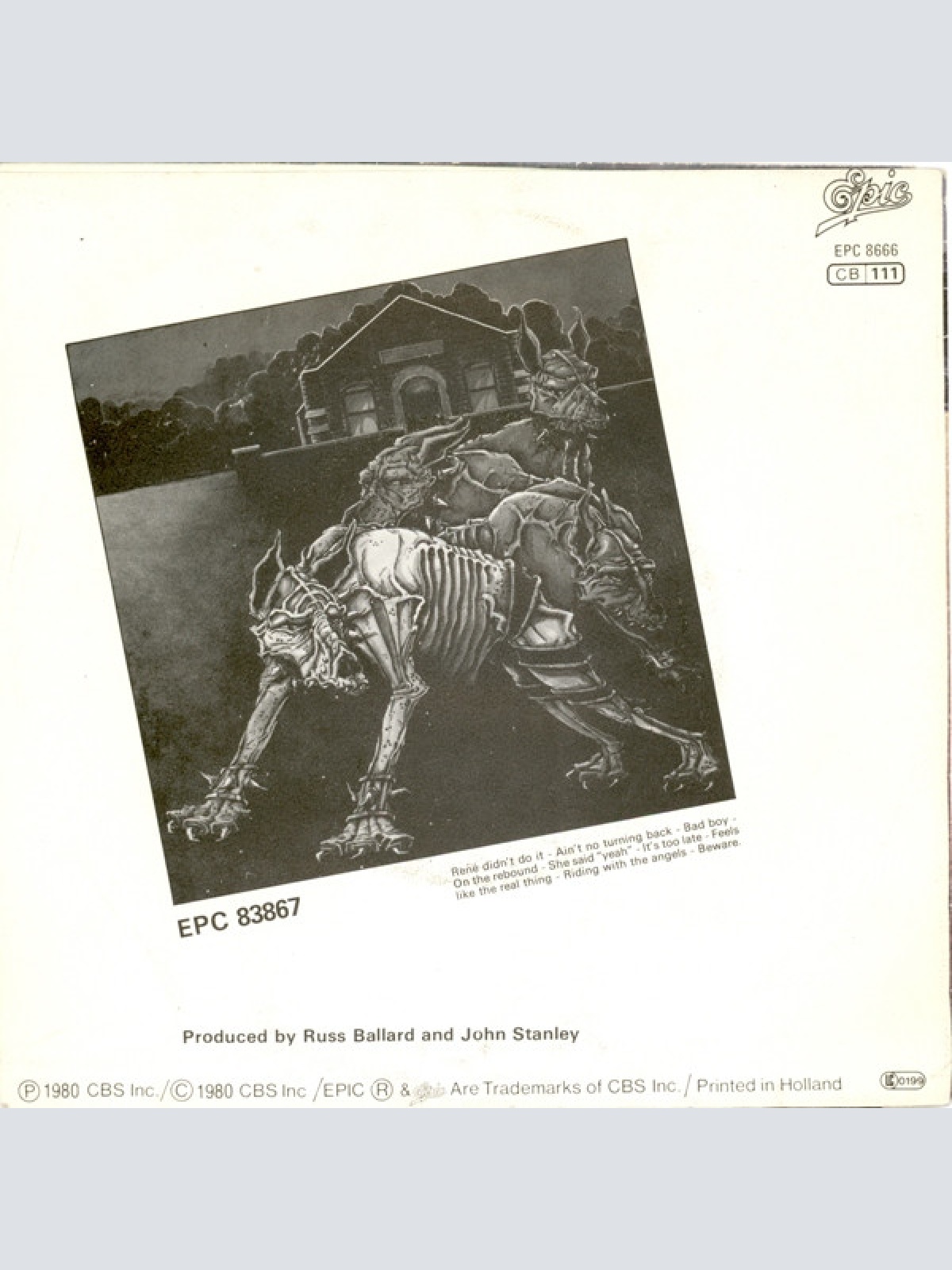 Vinyl / Russ Ballard - On The Rebound