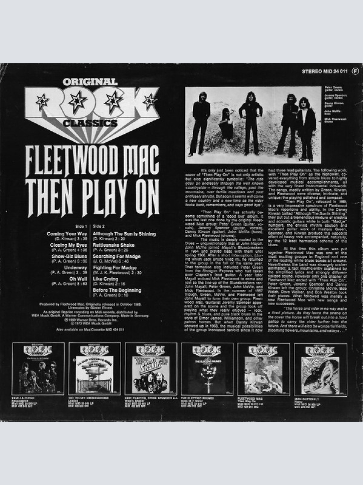 Vinyl / Fleetwood Mac - Then Play On