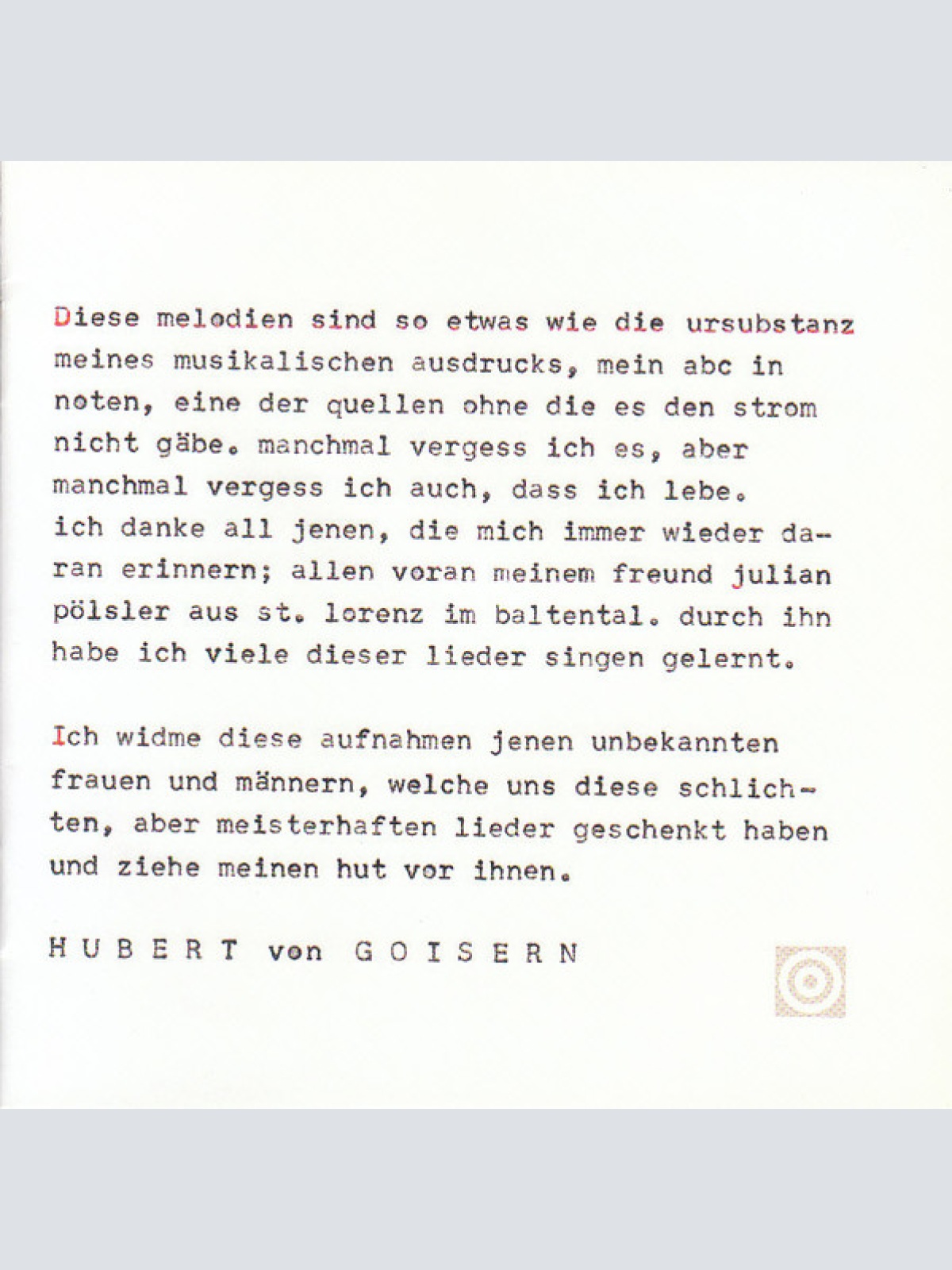 CD / Hubert Von Goisern - Trad