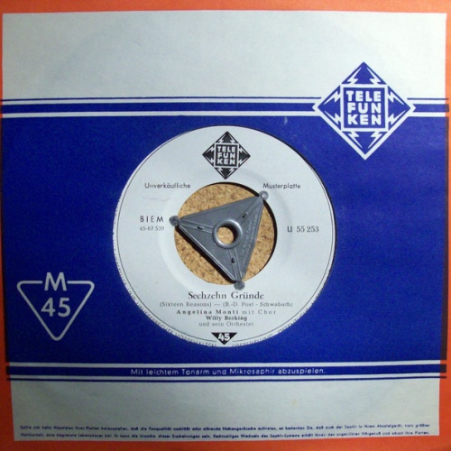 Vinyl / Angelina Monti - Sechzehn Gründe