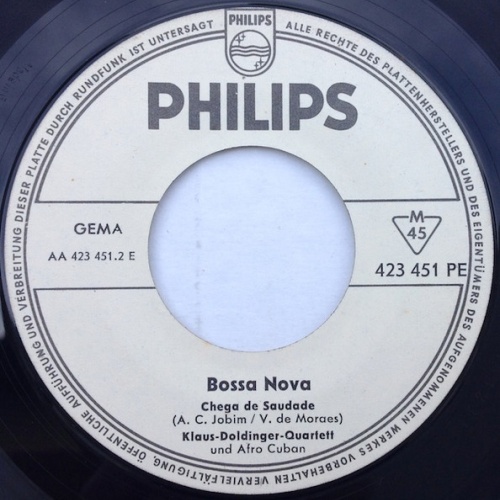 Vinyl / Klaus Doldinger Quartett, Afro Cuban - Bossa Nova