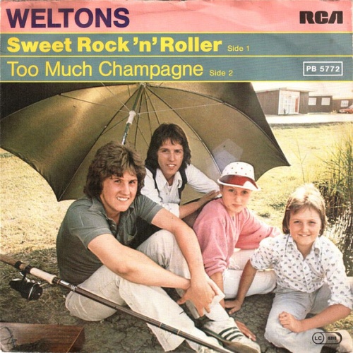 Vinyl / Weltons - Sweet Rock 'N' Roller / Too Much Champagne