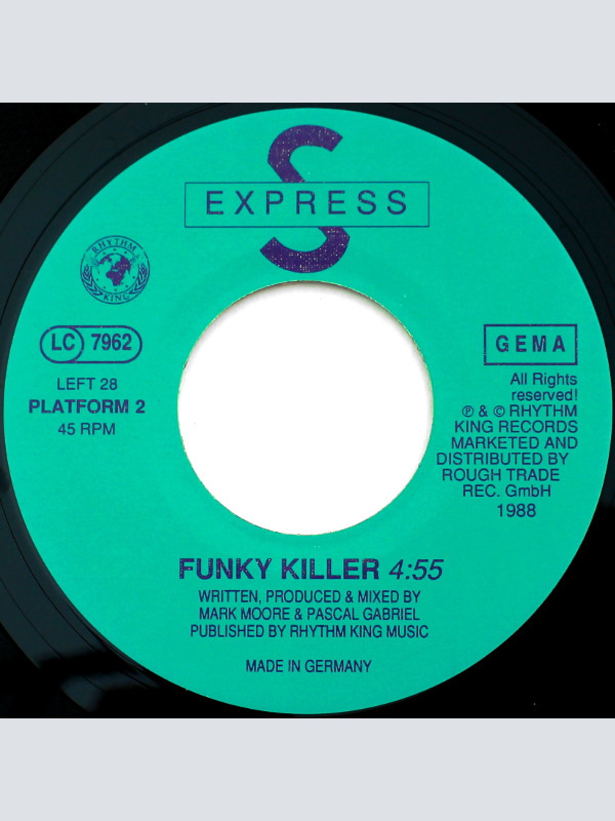 Vinyl / S'Express - Superfly Guy