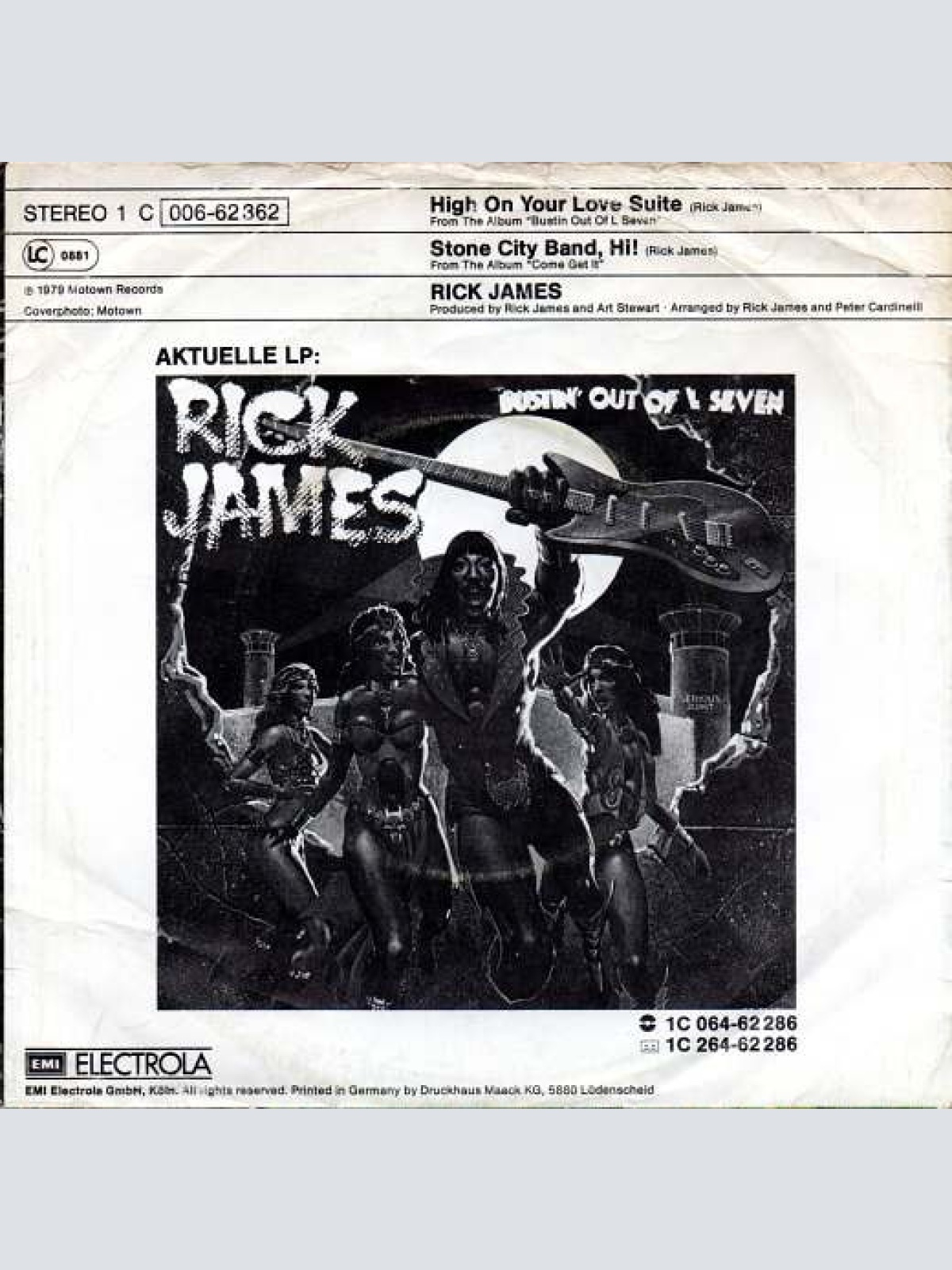 Vinyl / Rick James - High On Your Love Suite