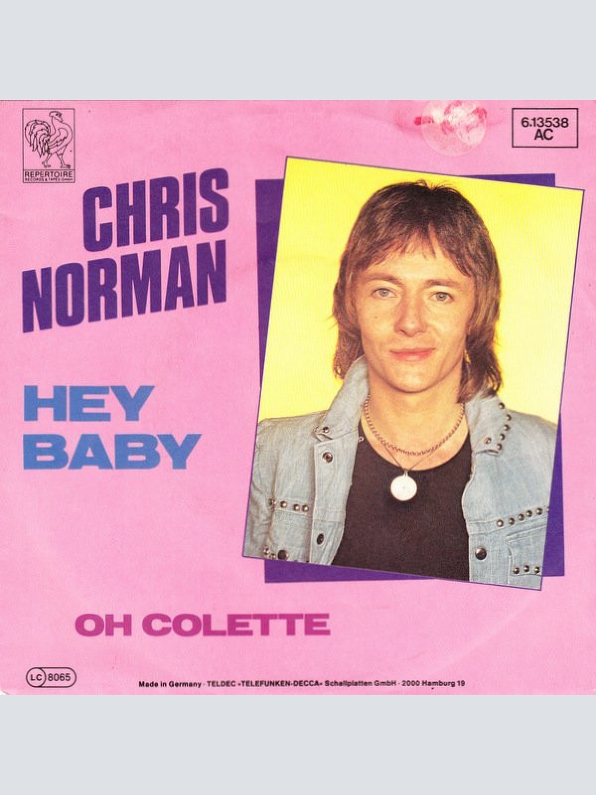 Vinyl / Chris Norman - Hey Baby