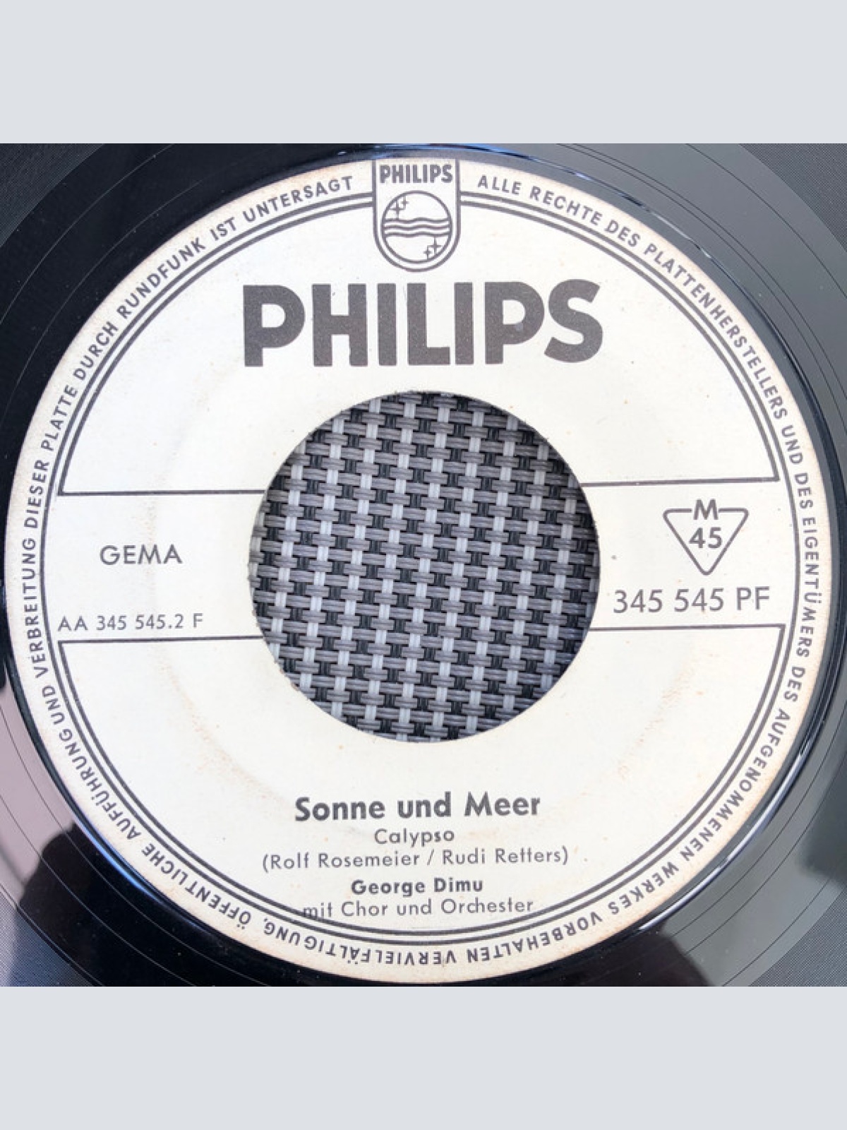 Vinyl / George Dimu* - Komm, Angelina, Komm