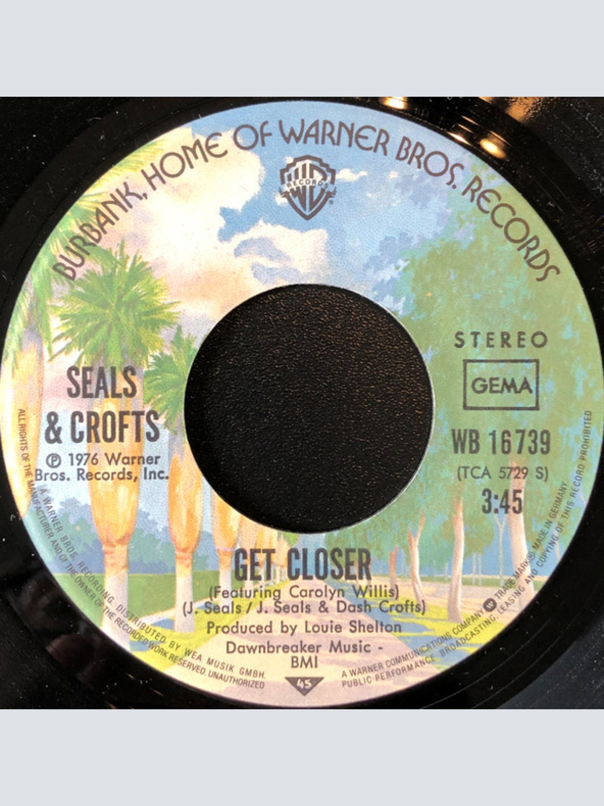 Vinyl / Seals & Crofts - Get Closer