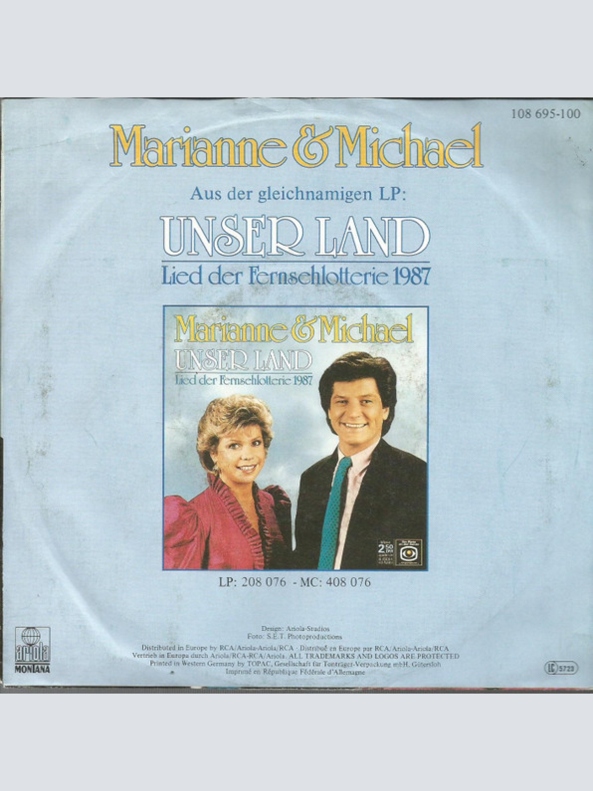 Vinyl / Marianne & Michael - Unser Land