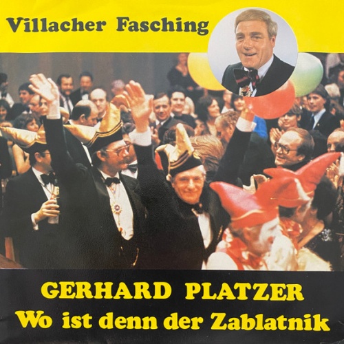 Vinyl / Gerhard Platzer - Wo Ist Denn Der Zablatnik