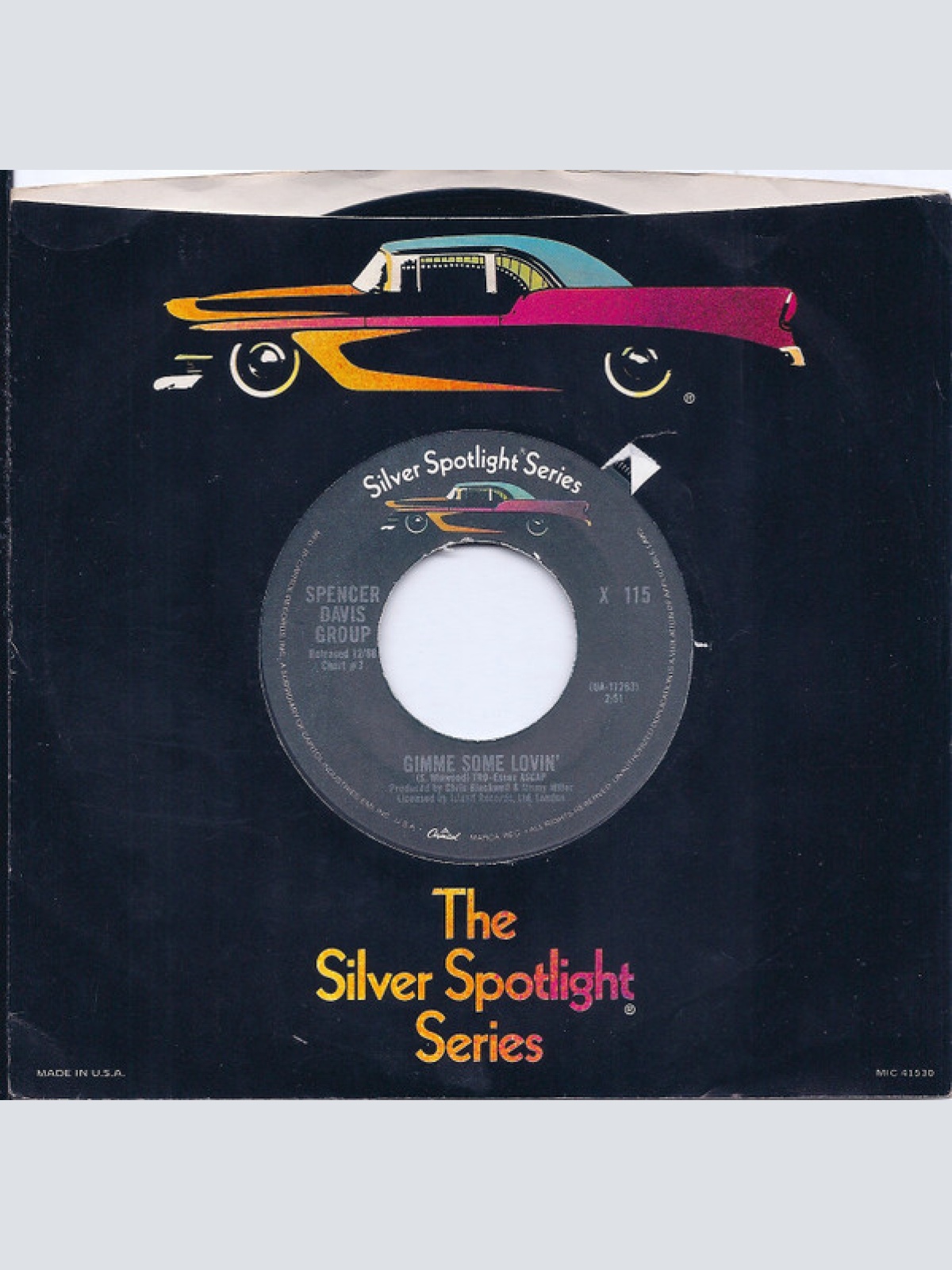 Vinyl / Spencer Davis Group* - Gimme Some Lovin' / Keep On Running