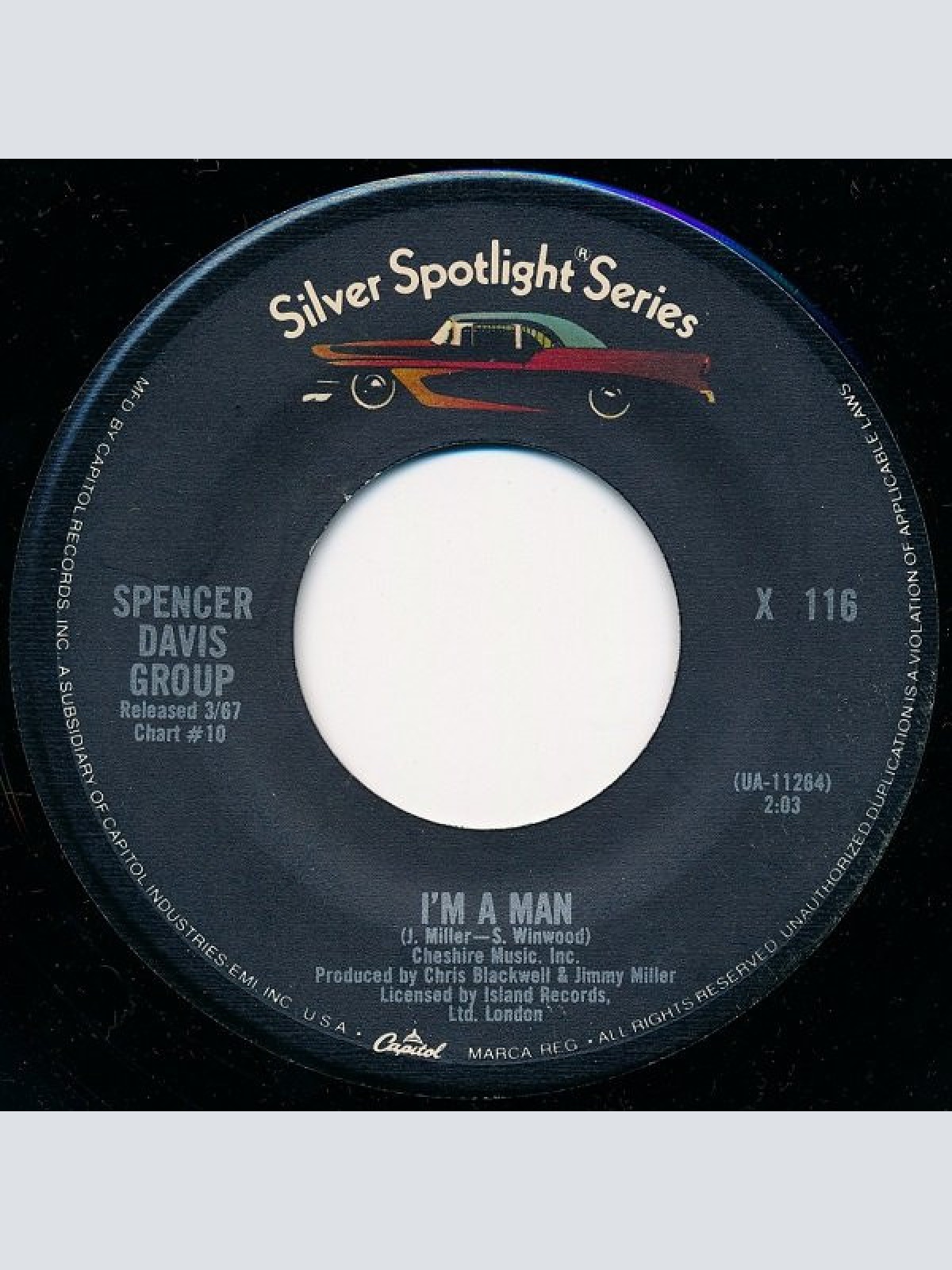 Vinyl / Spencer Davis Group* - I'm A Man / Somebody Help Me