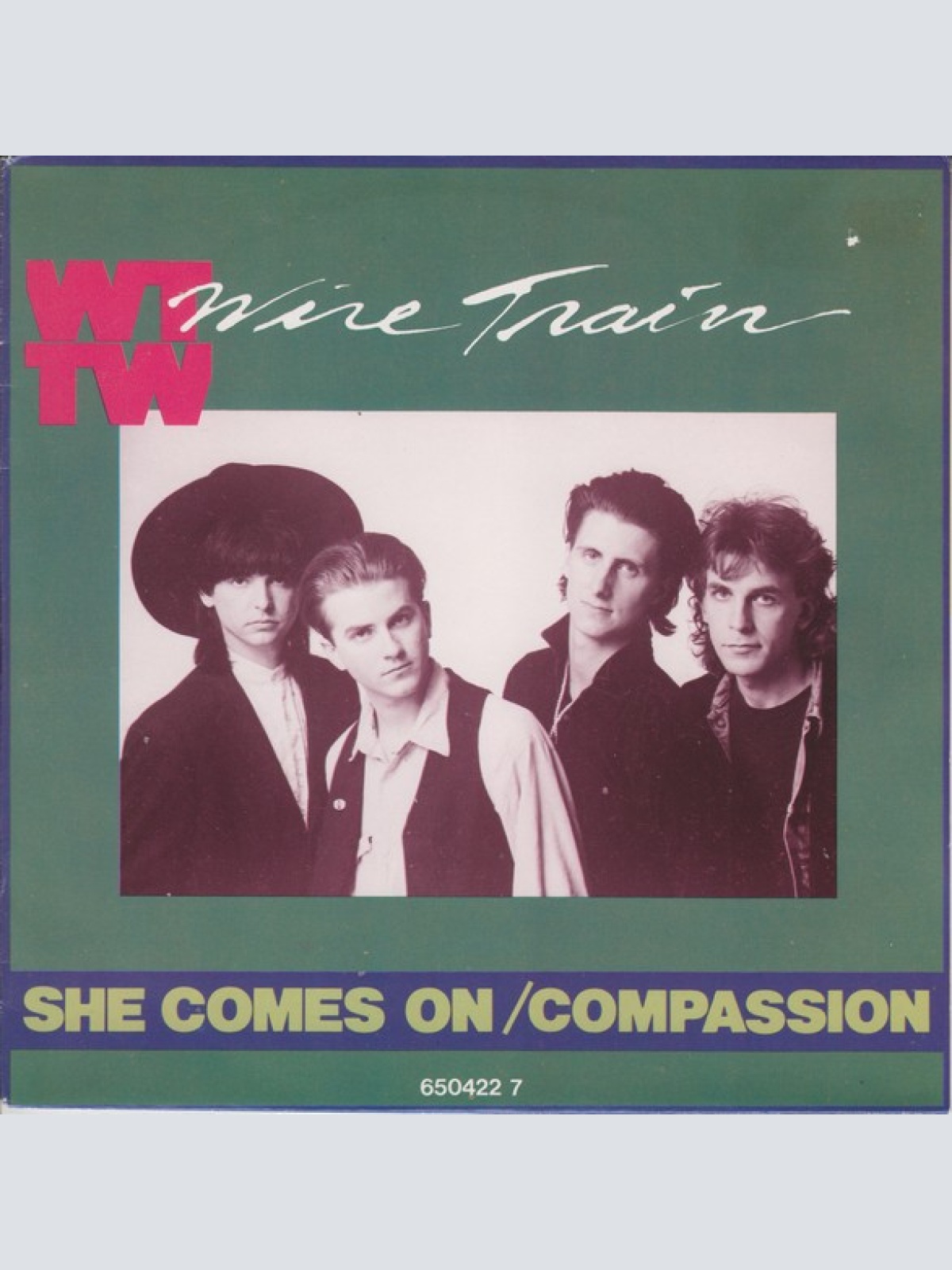 Vinyl / Wire Train - She Comes On