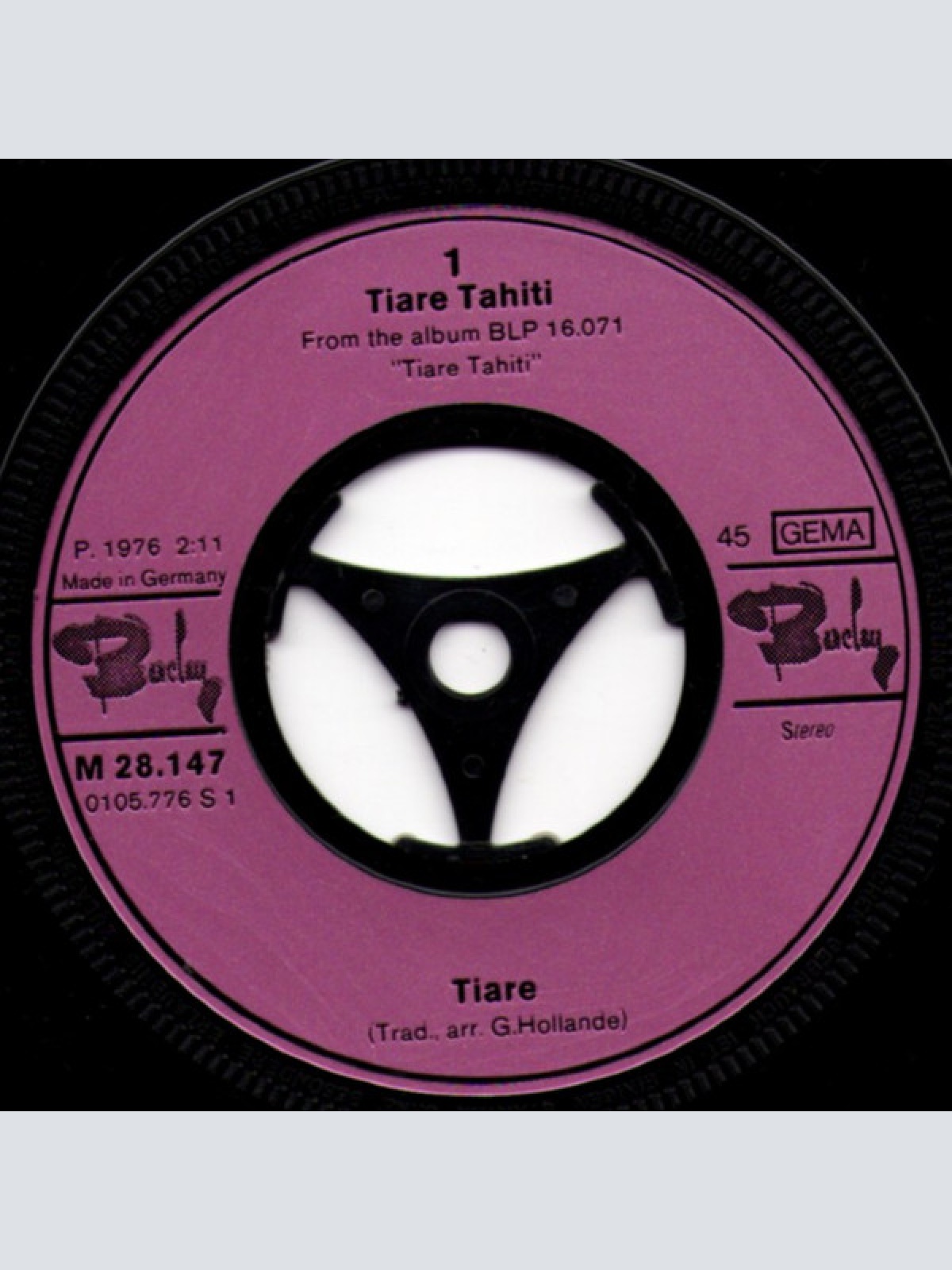 Vinyl / Various - Tiare Tahiti