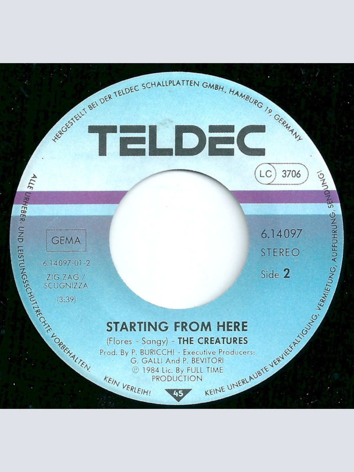 Vinyl / The Creatures (2) - Maybe One Day