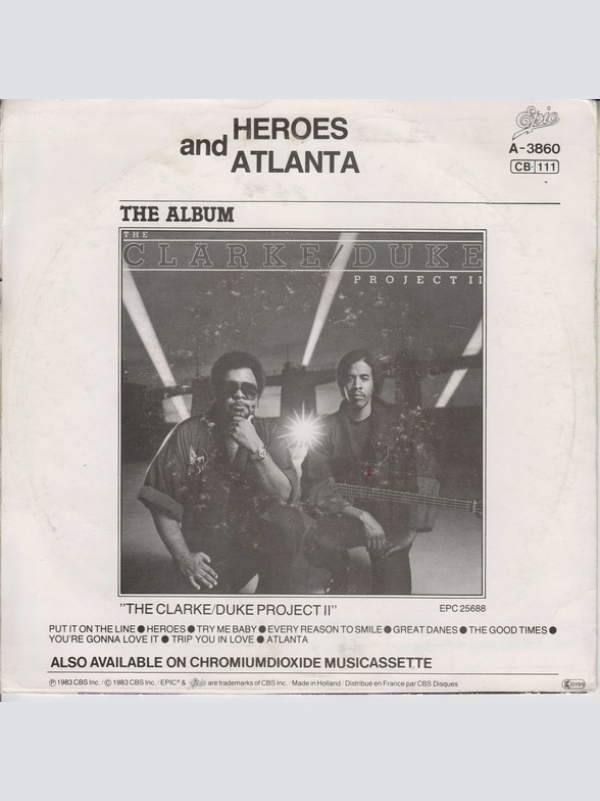 Vinyl / Stanley Clarke/George Duke - Heroes