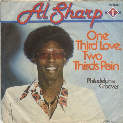 Vinyl / Al Sharp - One Third Love, Two Thirds Pain
