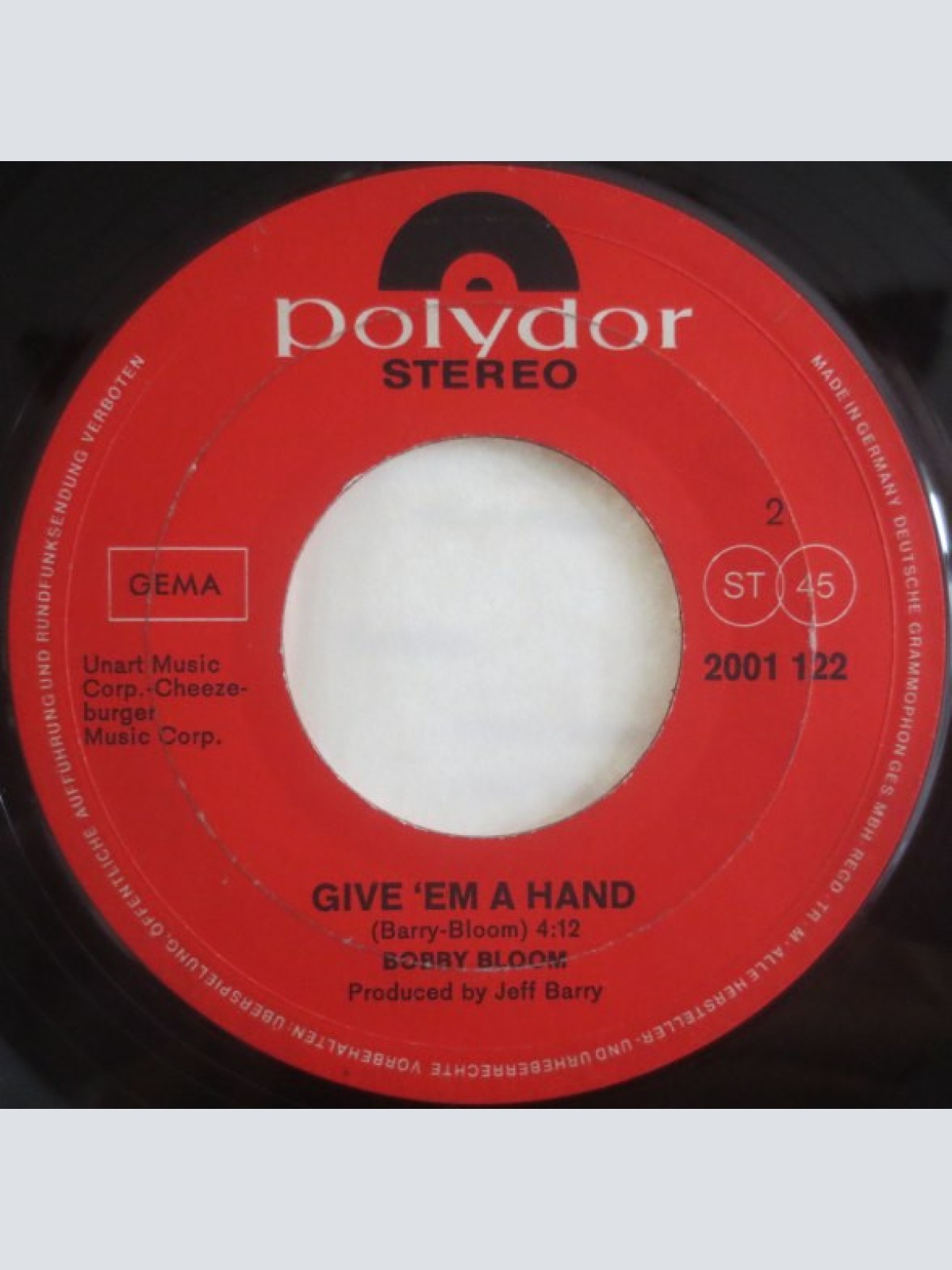 Vinyl / Bobby Bloom - Heavy Makes You Happy