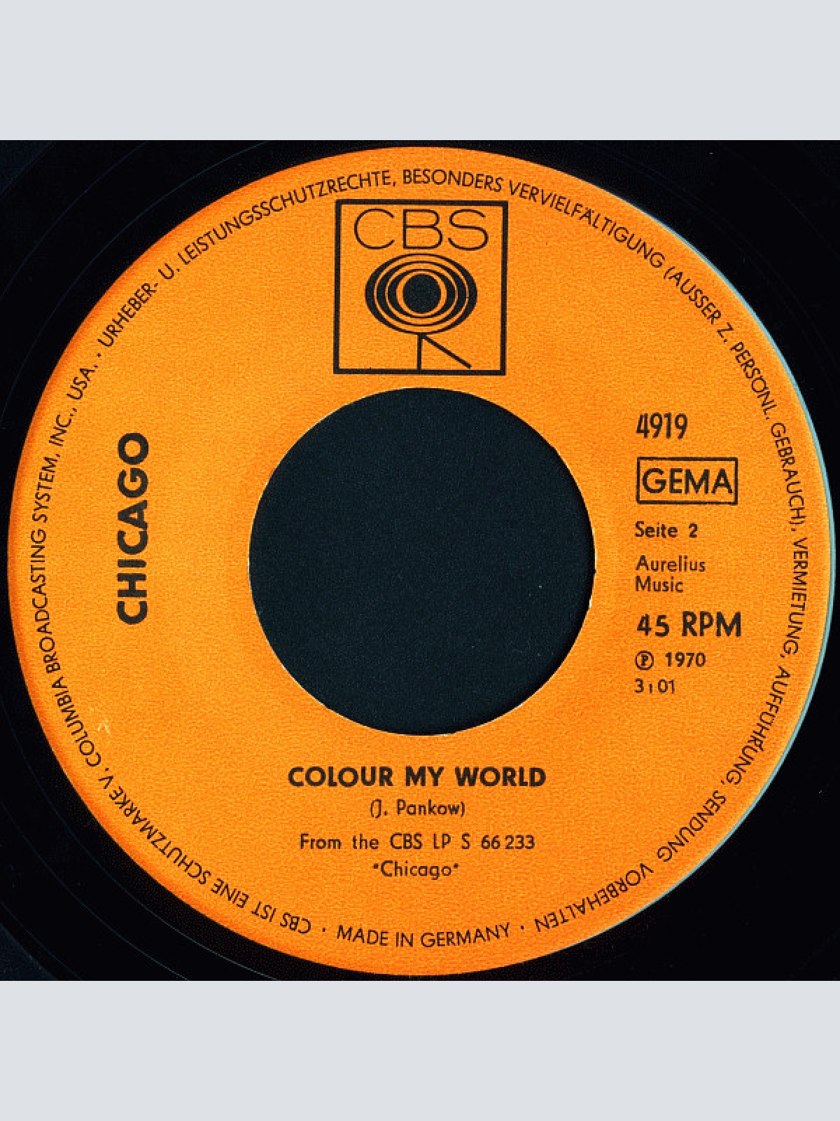 Vinyl / Chicago (2) - Make Me Smile