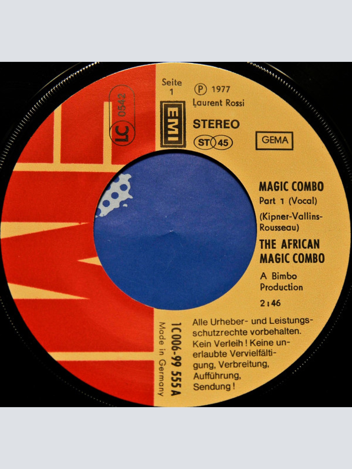 Vinyl / The African Magic Combo* - Magic Combo (Part 1 & Part 2)