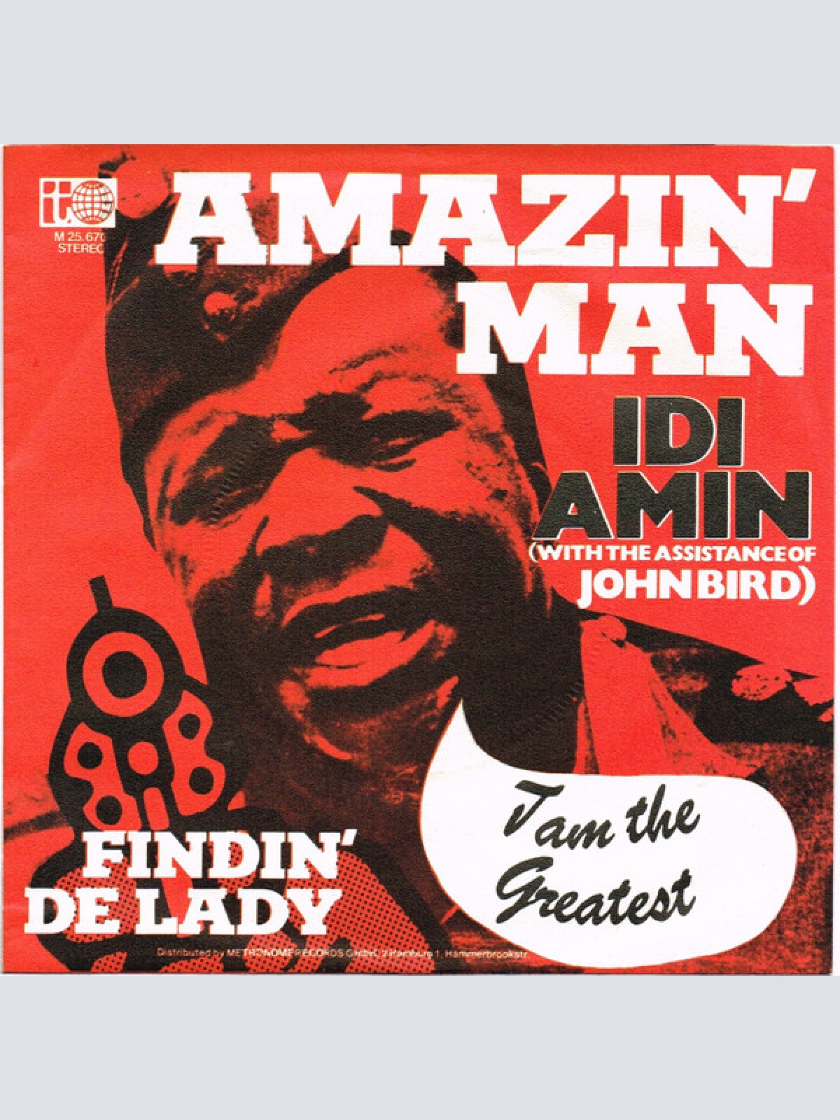 Vinyl / Idi Amin (2) - Amazin' Man