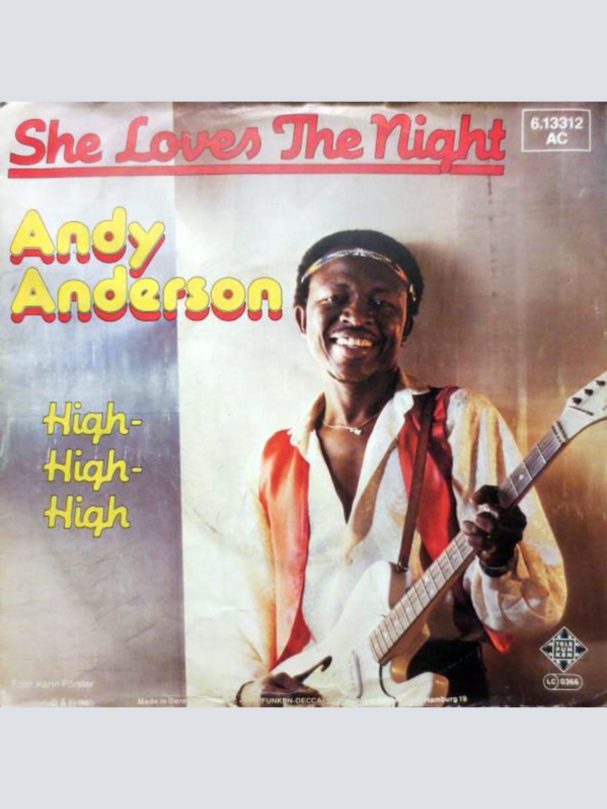 Vinyl / Andy Anderson* - She Loves The Night