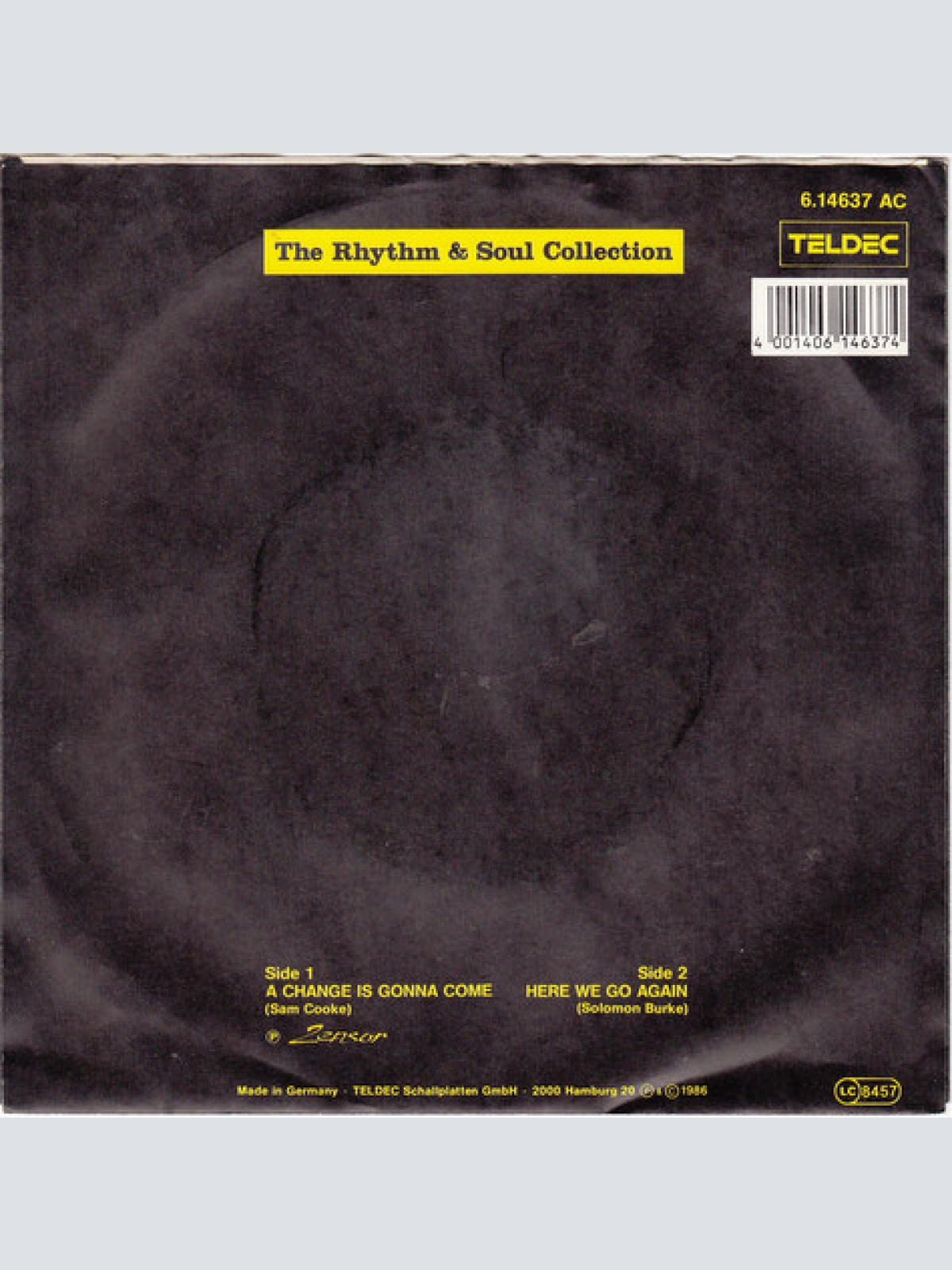 Vinyl / Solomon Burke - A Change Is Gonna Come