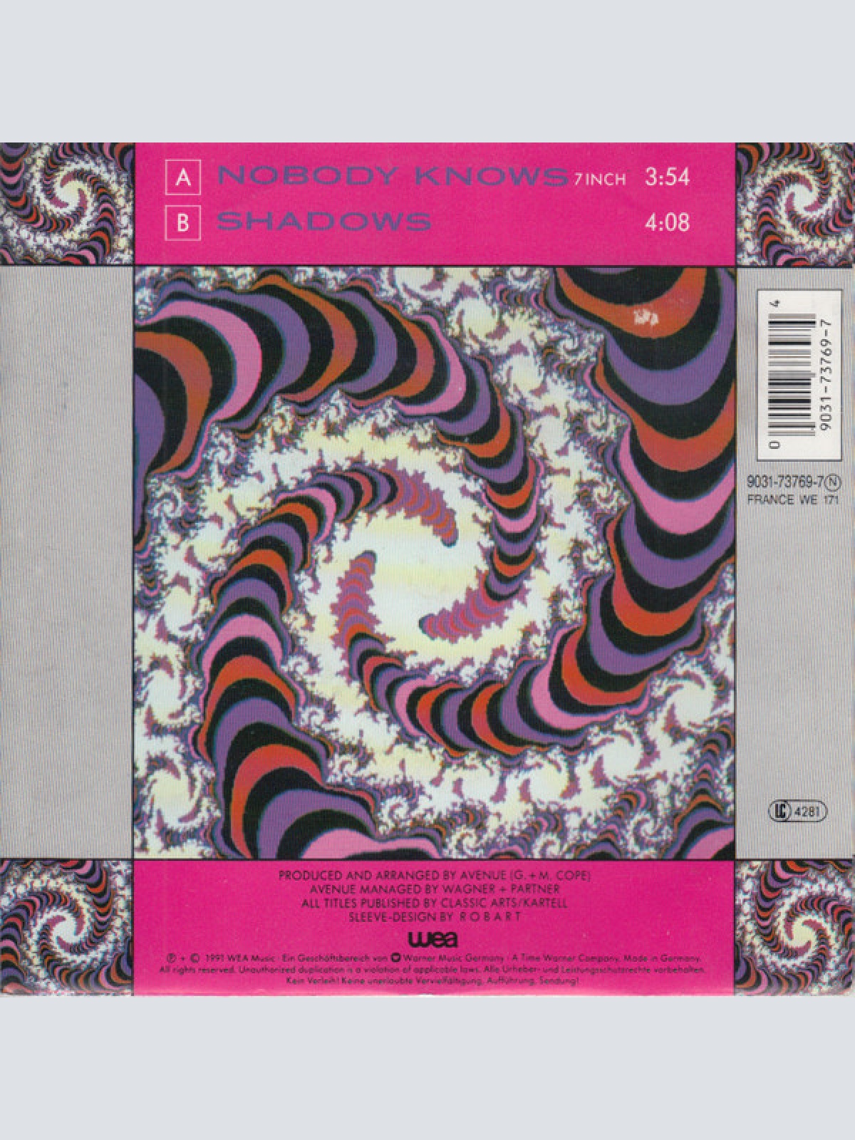 Vinyl / She - Nobody Knows / Shadows