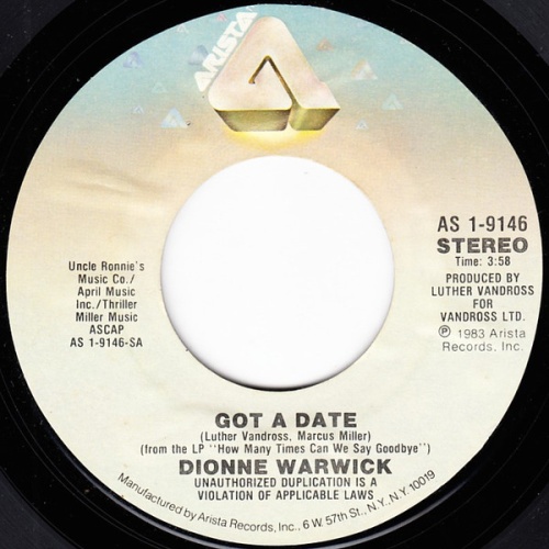 Vinyl / Dionne Warwick - Got A Date