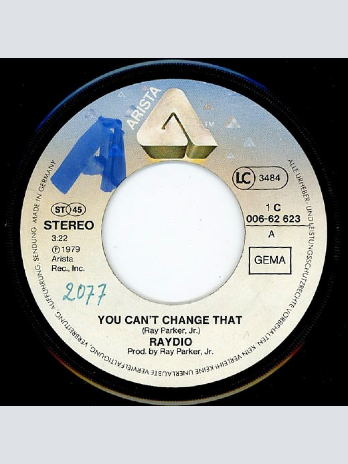 Vinyl / Raydio - You Can't Change That / Rock On