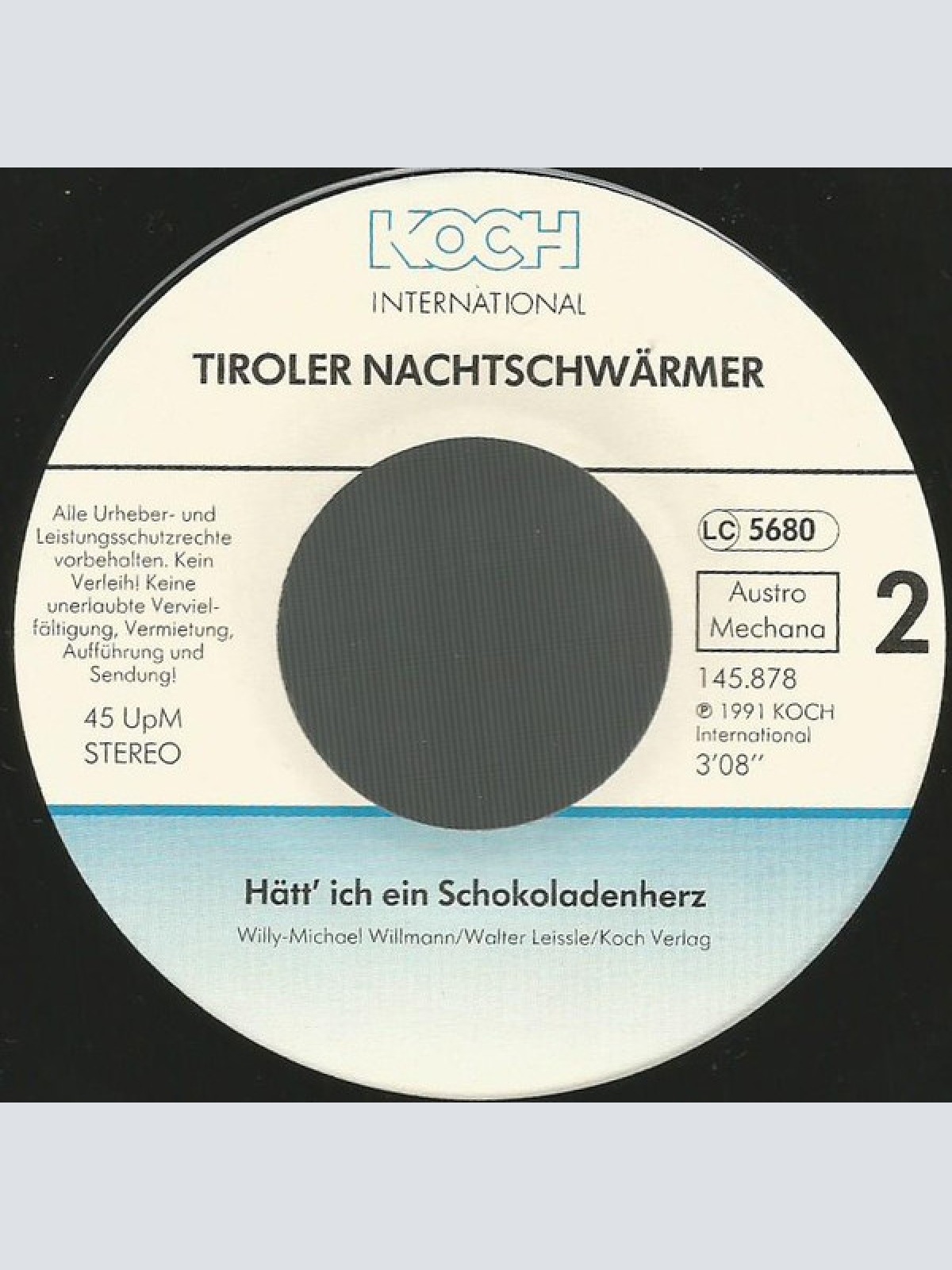 Vinyl / Tiroler Nachtschwärmer - Rose Der Liebe