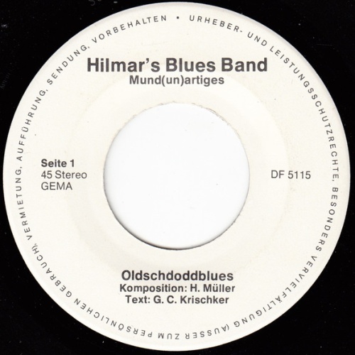 Vinyl / Hilmar's Blues Band - Mund(un)artiges