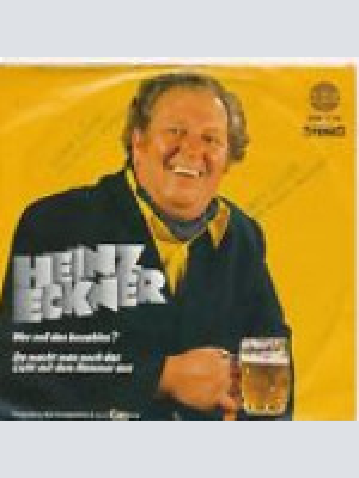 Vinyl / Heinz Eckner - Wer Soll Das Bezahlen