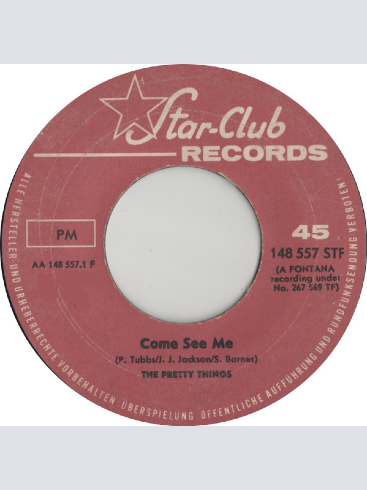 Vinyl / The Pretty Things - Come See Me / £.s.d.