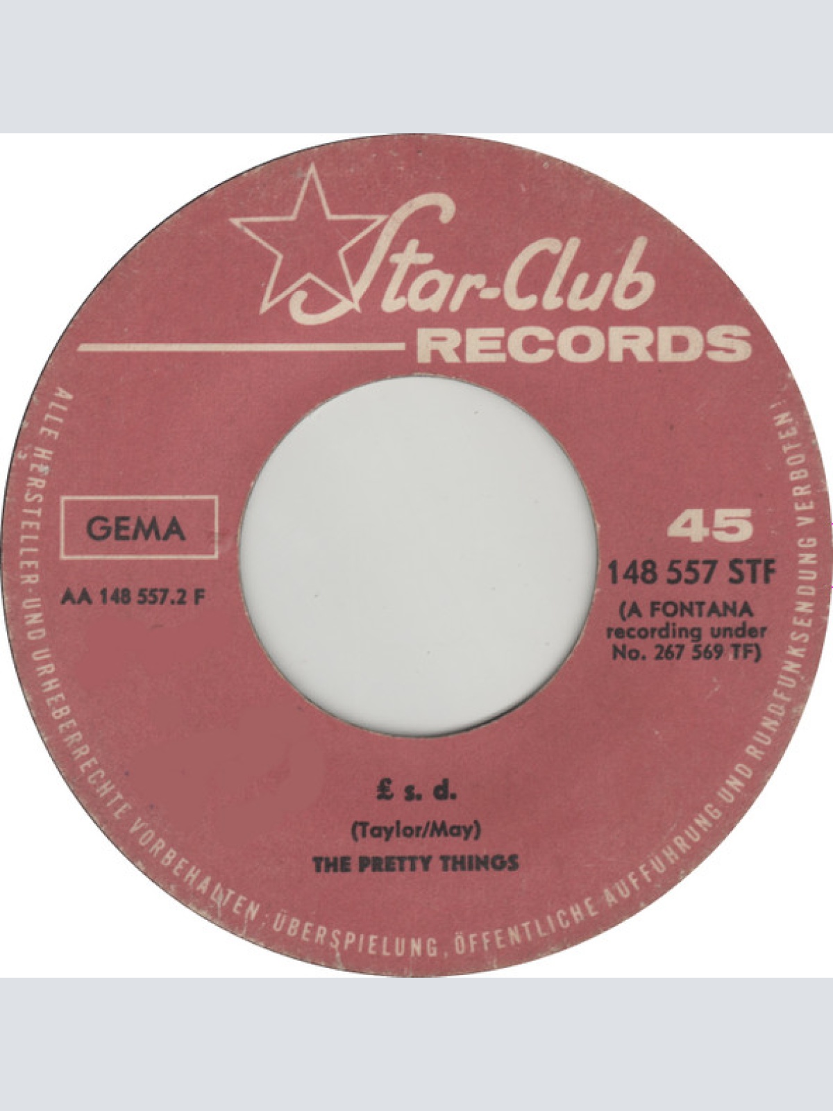 Vinyl / The Pretty Things - Come See Me / £.s.d.