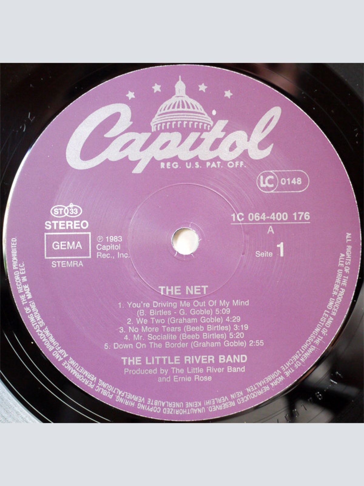 Vinyl / Little River Band - The Net