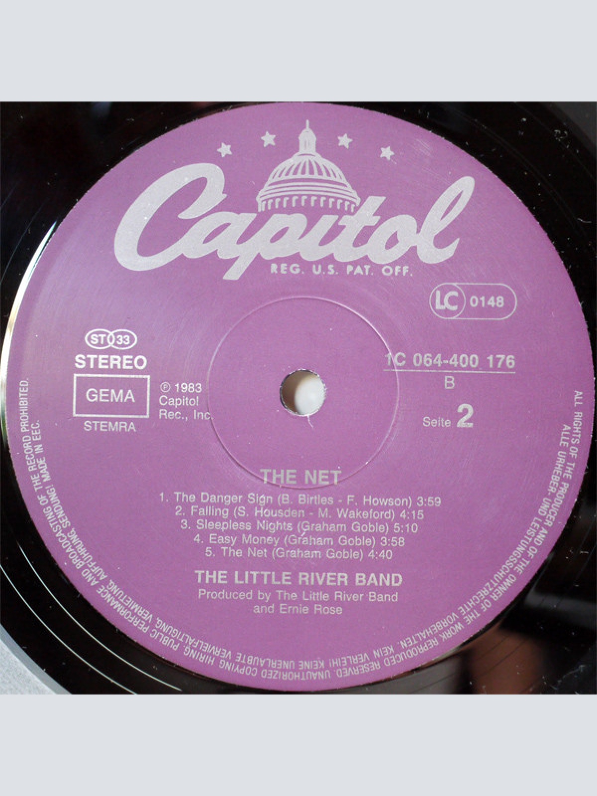 Vinyl / Little River Band - The Net