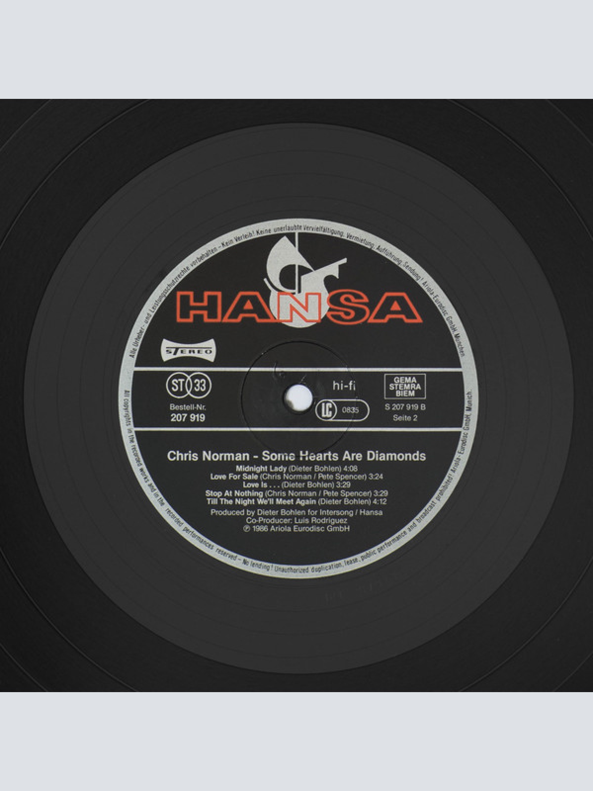 Vinyl / Chris Norman - Some Hearts Are Diamonds