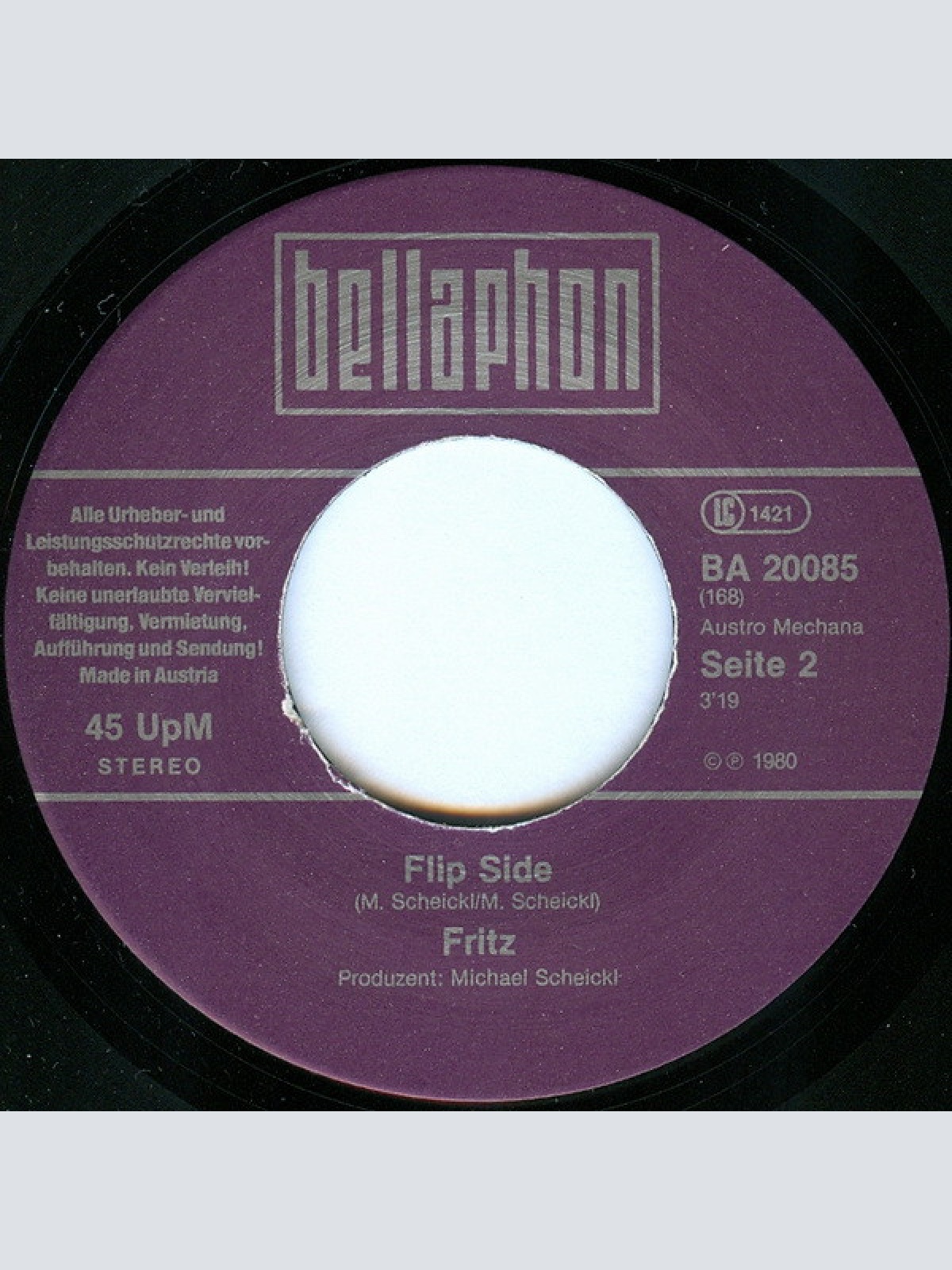 Vinyl / Fritz - Hungaria