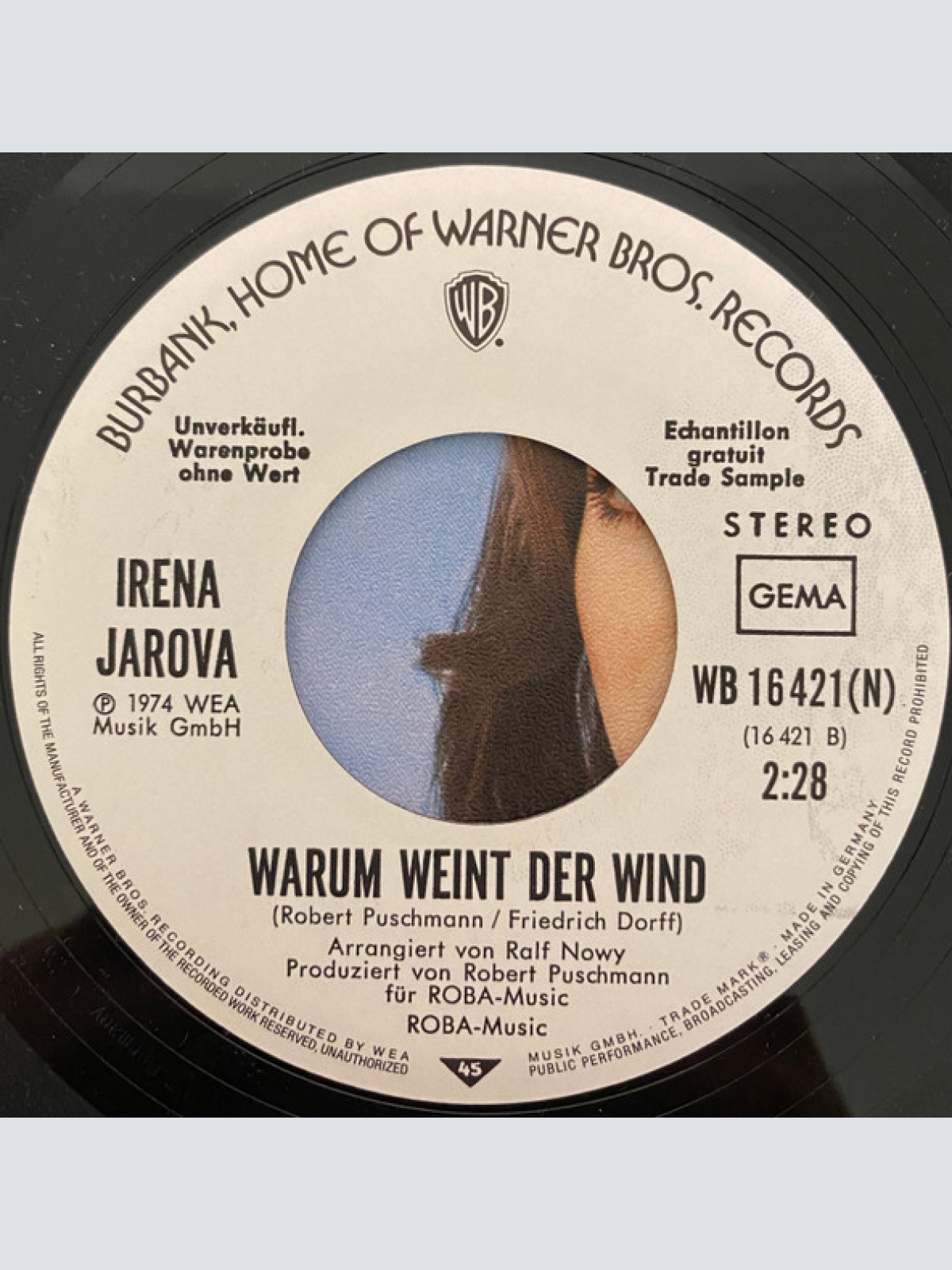 Vinyl / Irena Jarova* - Junge Liebe