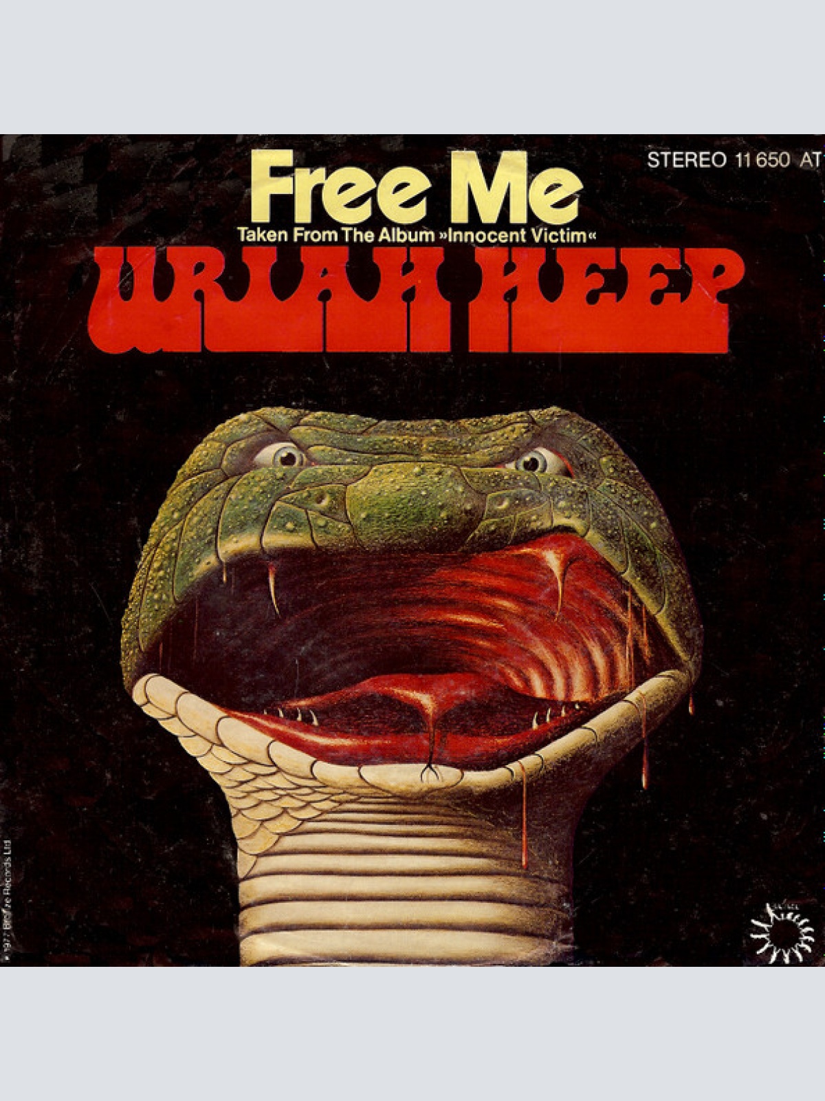 Vinyl / Uriah Heep - Free Me