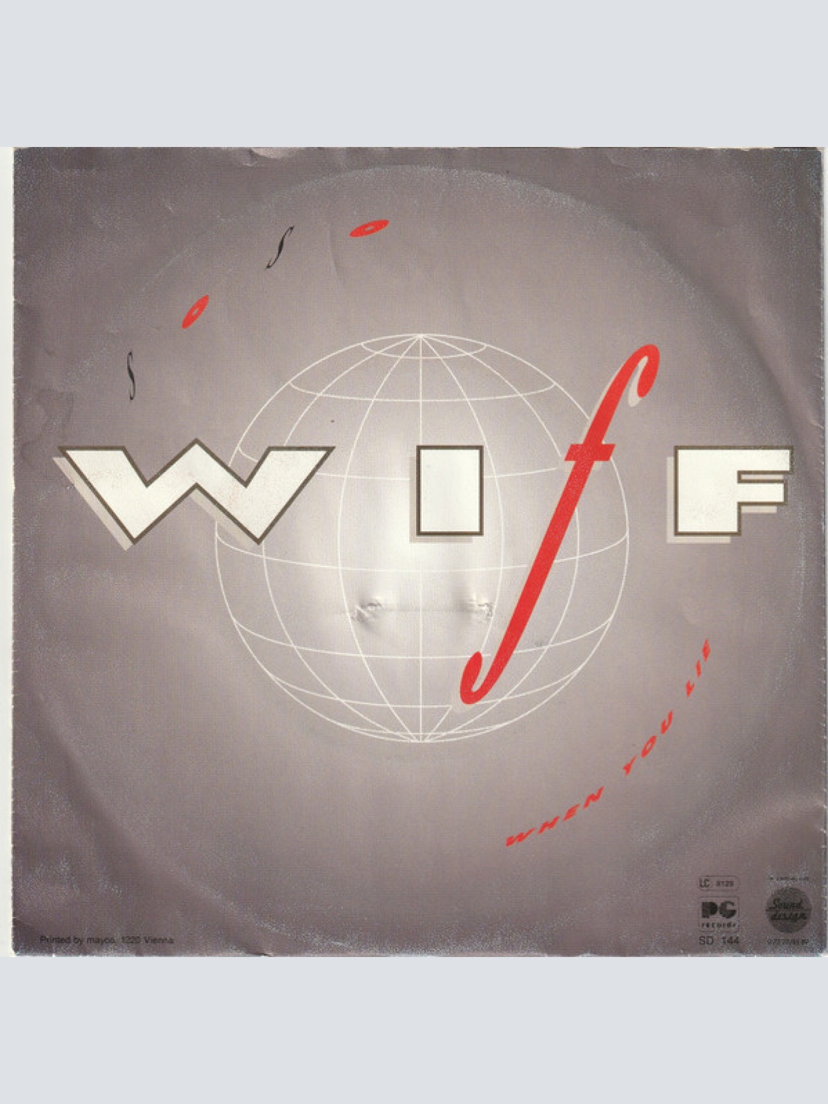 Vinyl / Wiff - So, So / When You Lie