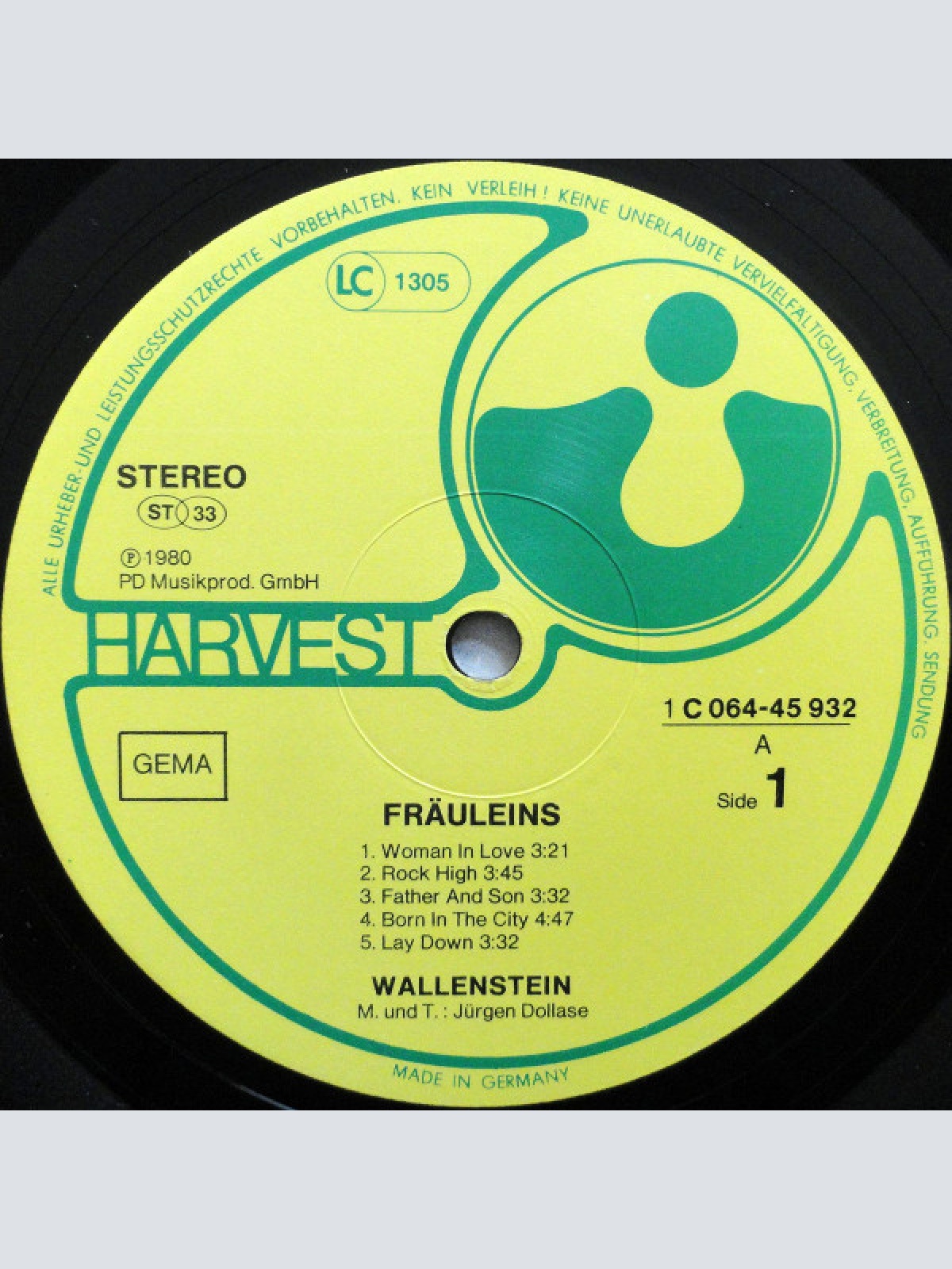 Vinyl / Wallenstein - Fräuleins