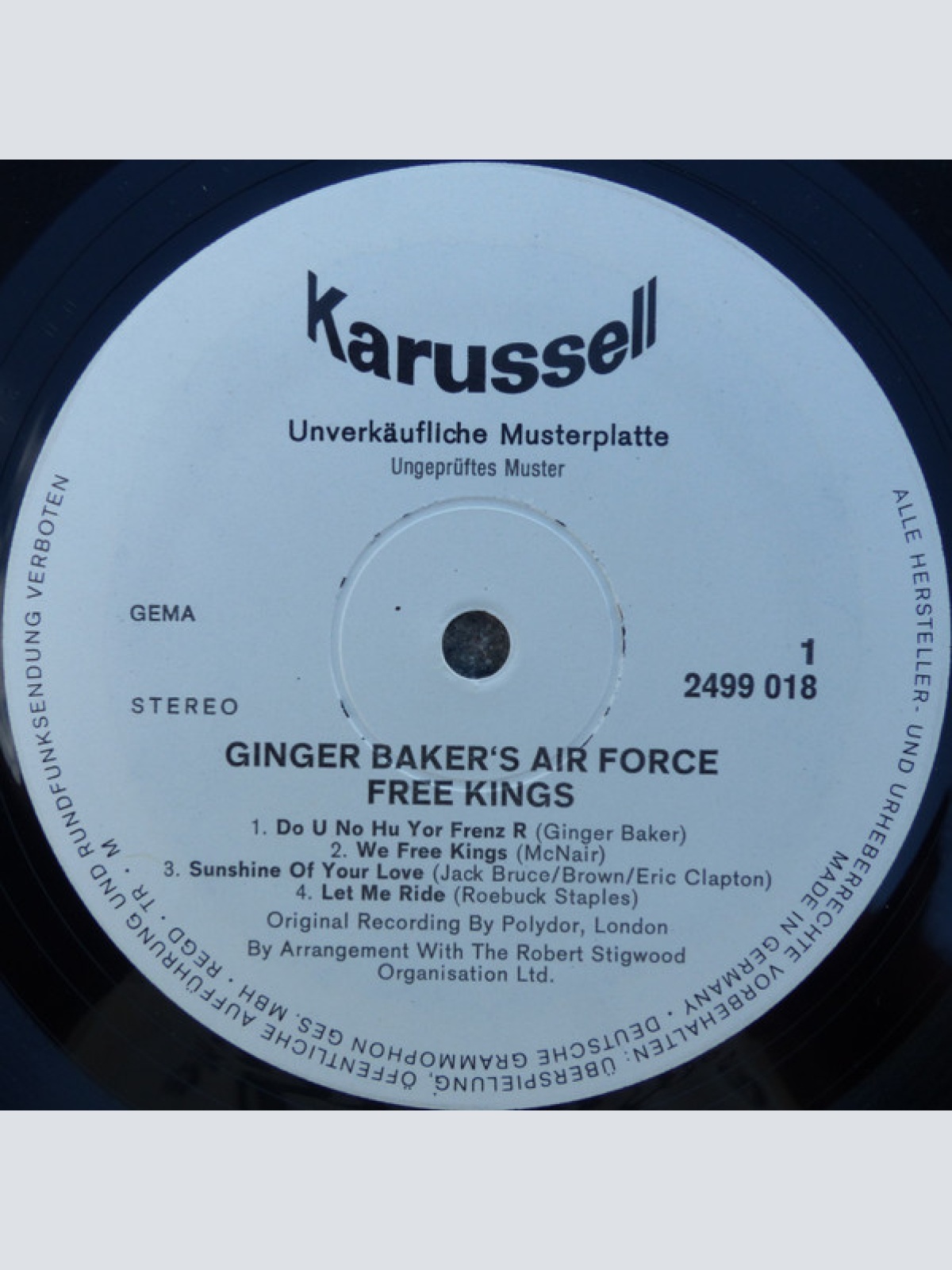 Vinyl / Ginger Baker's Air Force - Free Kings