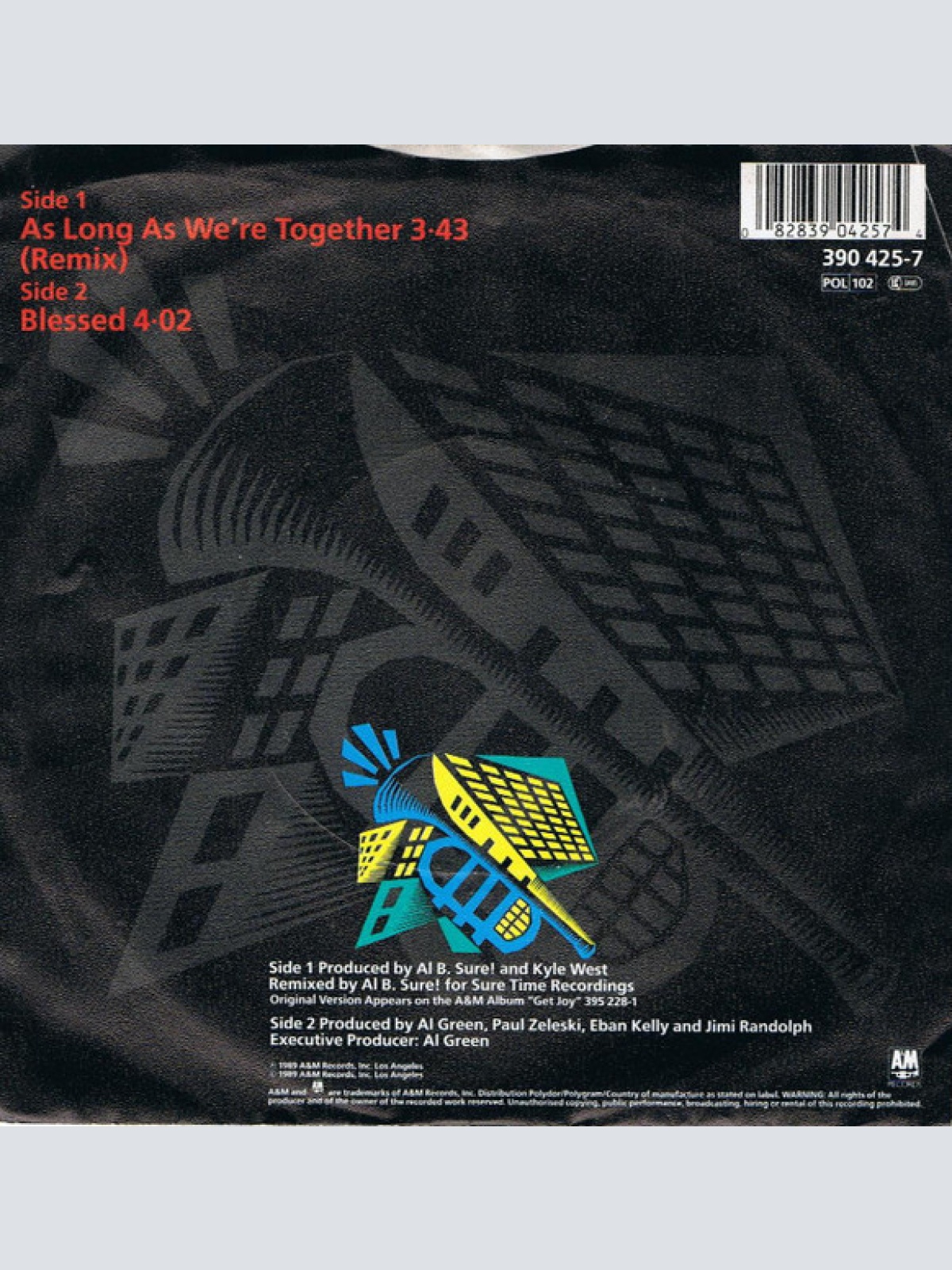 Vinyl / Al Green - As Long As We're Together