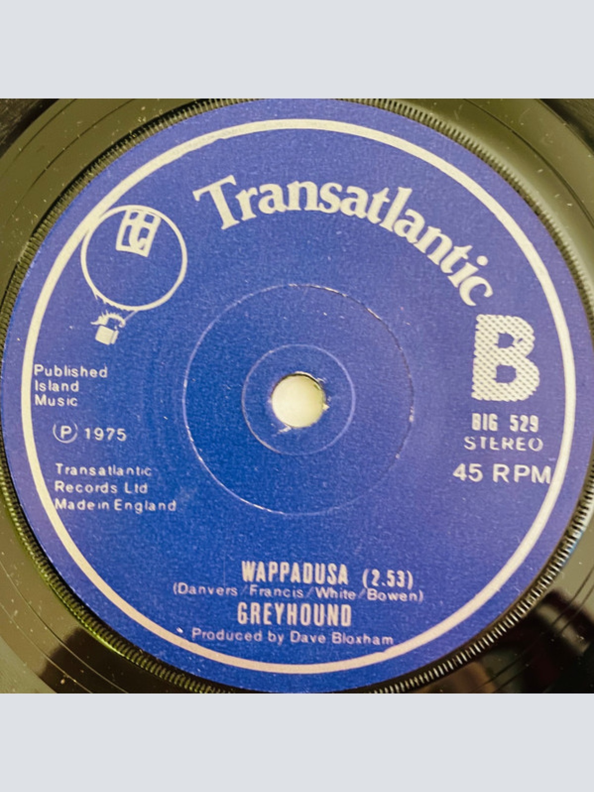 Vinyl / Greyhound (4) - Dream Lover / Wappadusa